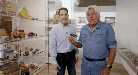Jay Leno Try Now, It's Good GIF