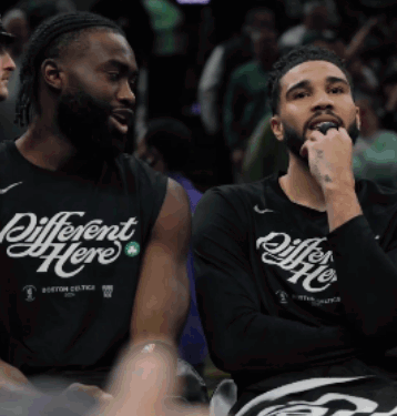 Jaylen Brown And Jayson Tatum GIF