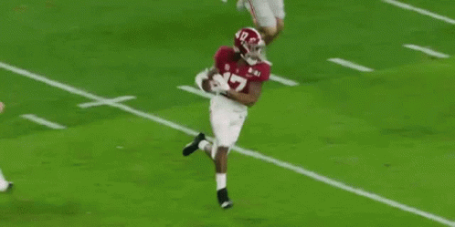 Jaylen Waddle Celebration Touchdown Score GIF