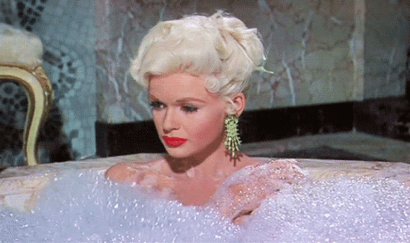 Jayne Mansfield Bath Time GIF
