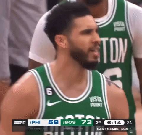 Jayson Tatum Being Upset Celtics GIF