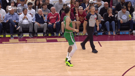 Jayson Tatum Celebratory Yes Fist GIF