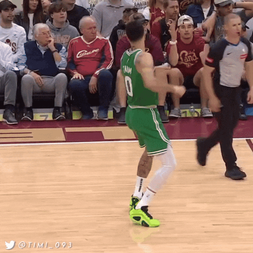 Jayson Tatum Scores The Game GIF