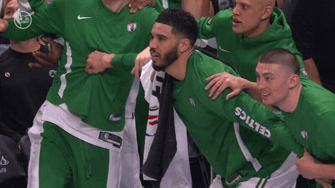 Jayson Tatum Show Love To Celtics Fans GIF