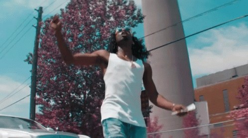 Jazz Cartier Make Rain Dollar Bill GIF