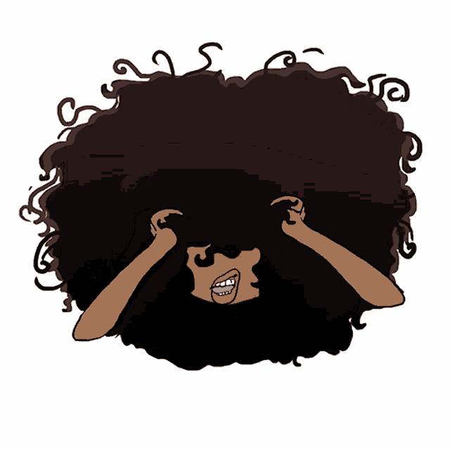 Jd And Brooklyn Girl Pulling Hair Gif GIF