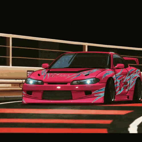 Jdm Aesthetic Nissan Silvia Driving GIF