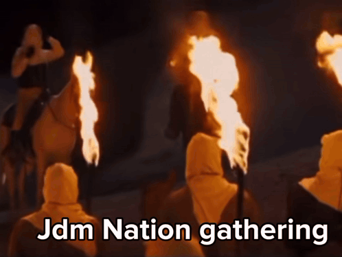 JDM Nation Gathering Torch Holders GIF