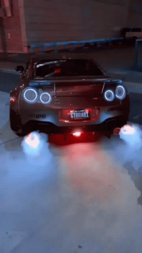 Jdm Nissan Gtr Blazing Car GIF