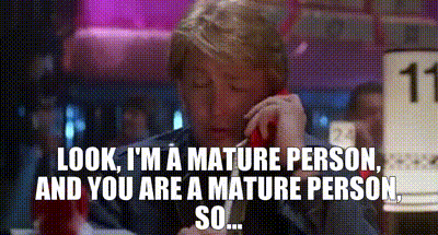 Jeb Adams Mature Person From Once Bitten GIF