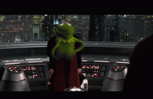 Jedi Kermit Yay GIF