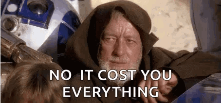 Jedi Mind Trick Costs Everything Obiwan GIF