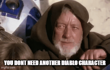 Jedi Mind Trick Diablo Character Meme GIF