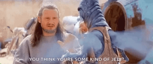 Jedi Mind Trick Qui Gon Jinn Liam Neeson GIF