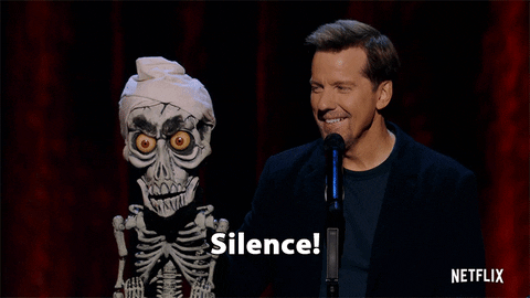 Jeff Dunham Silence GIF