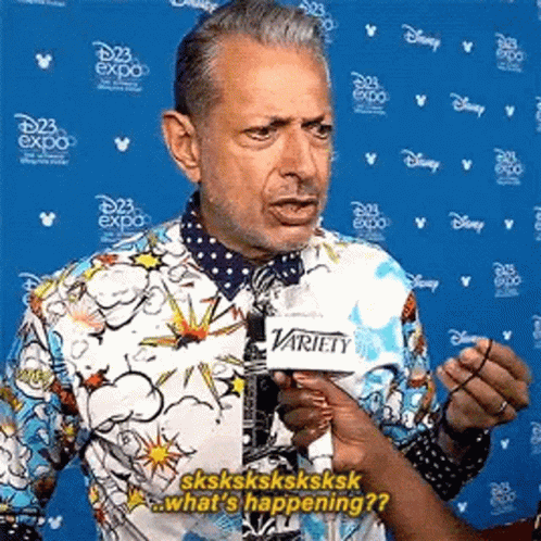 Jeff Goldblum Interview GIF