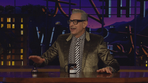 Jeff Goldblum Ring The Bell GIF