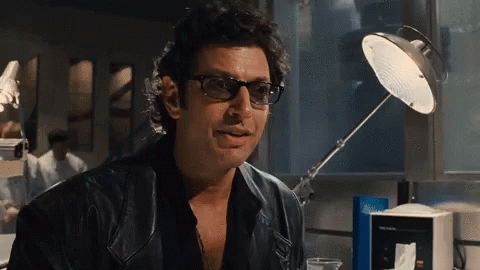 Jeff Goldblum Well There It Is GIF