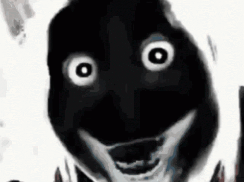 Jeff The Killer Black And White Animated GIF