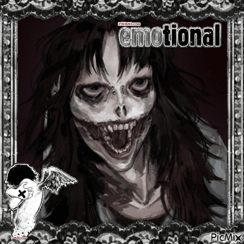 Jeff The Killer Emotional Horror Face GIF