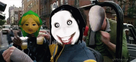 Jeff The Killer Face Filter Joy Ride GIF