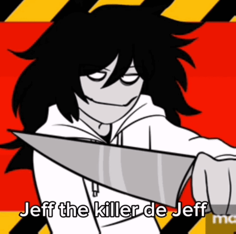 Jeff The Killer With Knife GIF