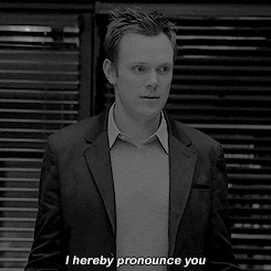 Jeff Winger I Hereby Pronounce You GIF