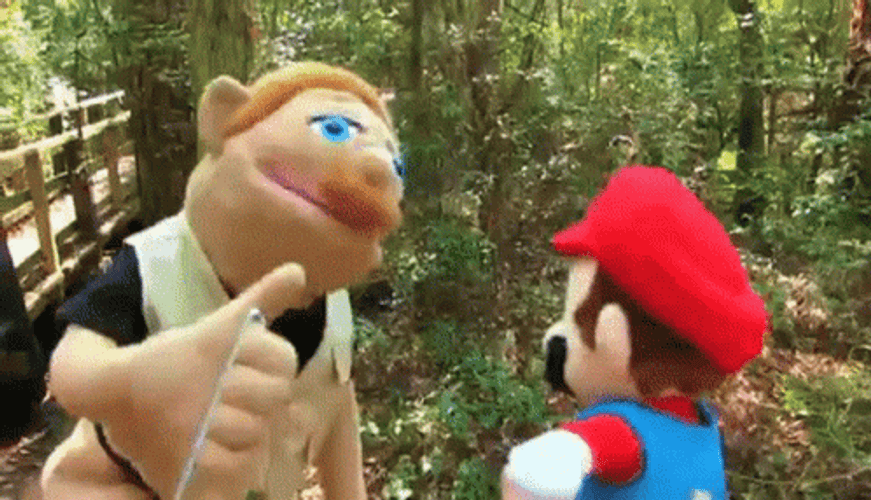 Jeffy And Friends In The Forest GIF