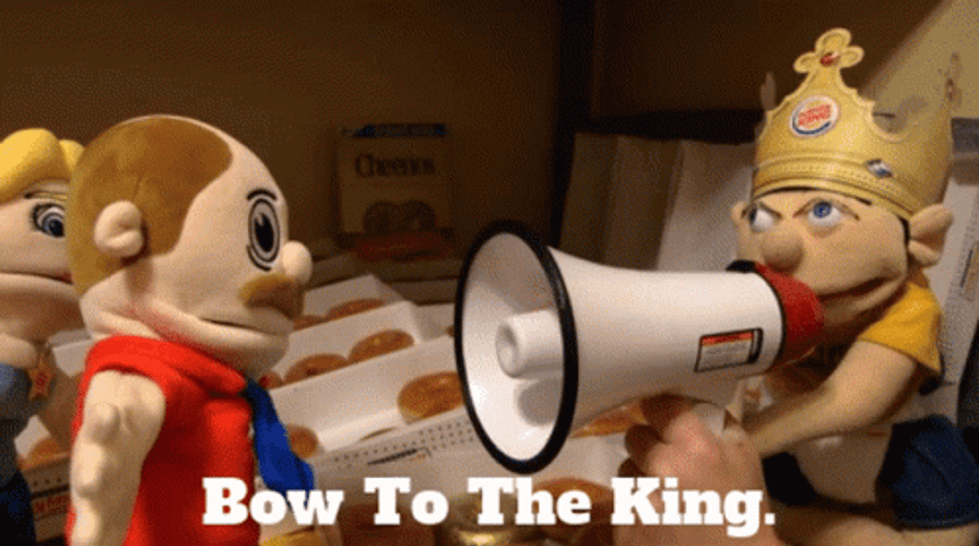 Jeffy Bow To The King GIF