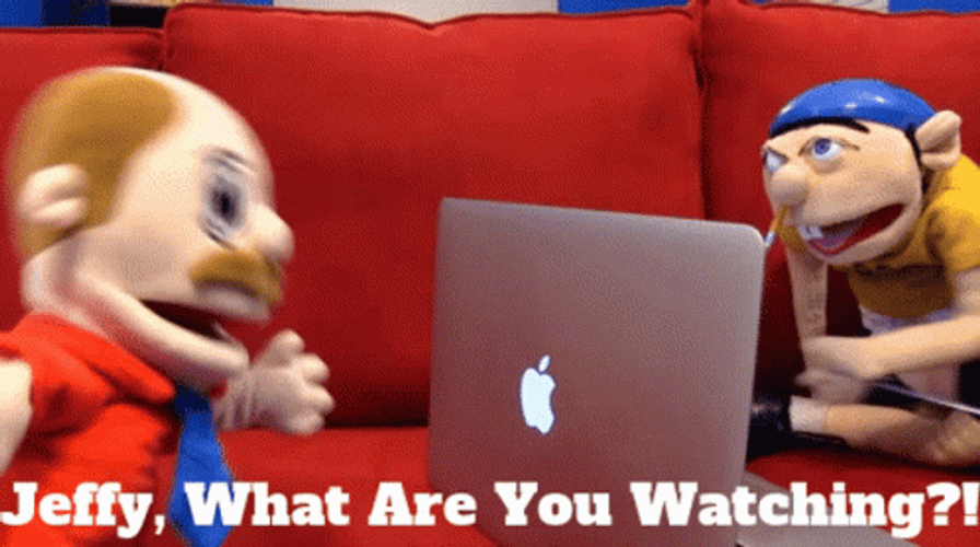 Jeffy Fighting With His Friend GIF