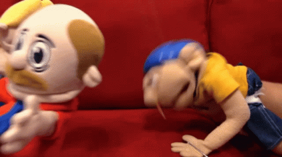 Jeffy Shouting And Vomited Something GIF