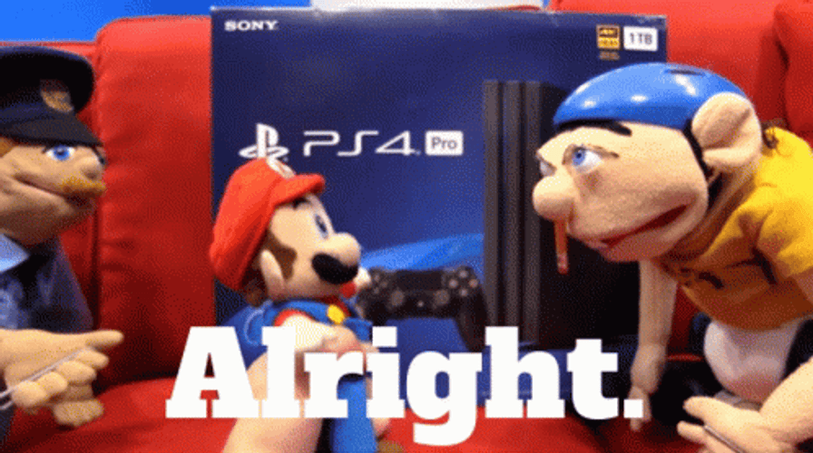 Jeffy Talks To Mr Mario Alright GIF