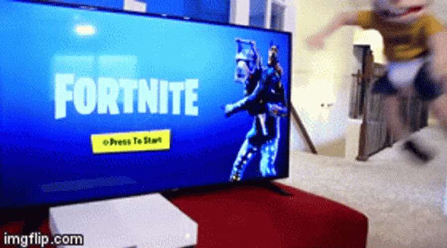 Jeffy Throws Tv In The Lake GIF