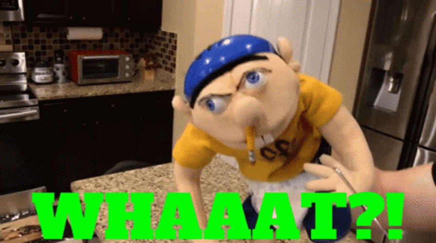 Jeffy What Reaction GIF