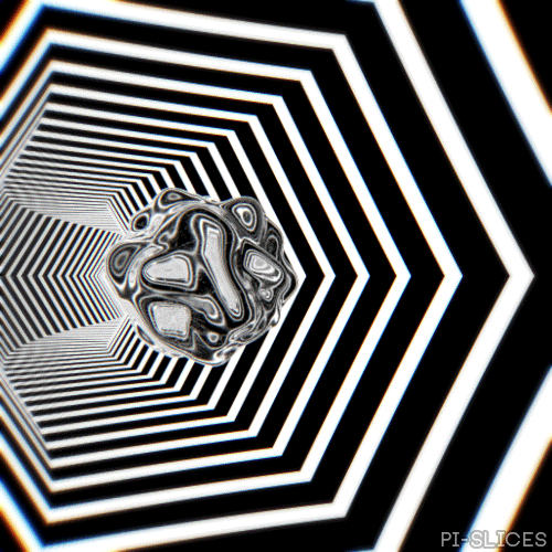 Jelly Swerve As It Enters Black And White Hole GIF