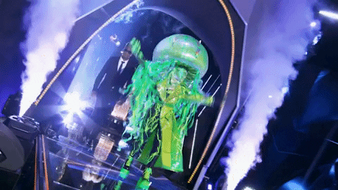 Jellyfish The Masked Singer Walking GIF