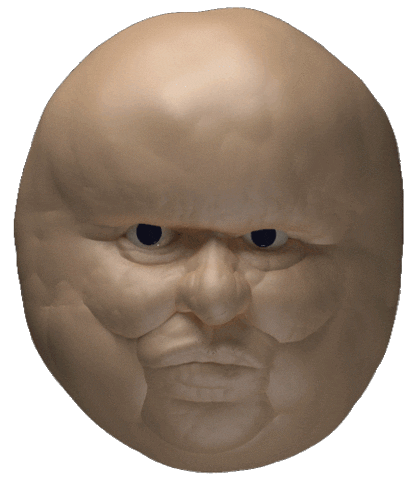 Jellygummies Wobbly Head Intense Eyes GIF