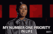 Jemeker Thompson Number 1 Priority Life GIF