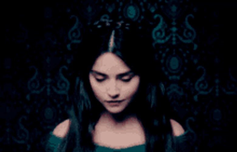 Jenna Coleman Look Forward And Stare GIF