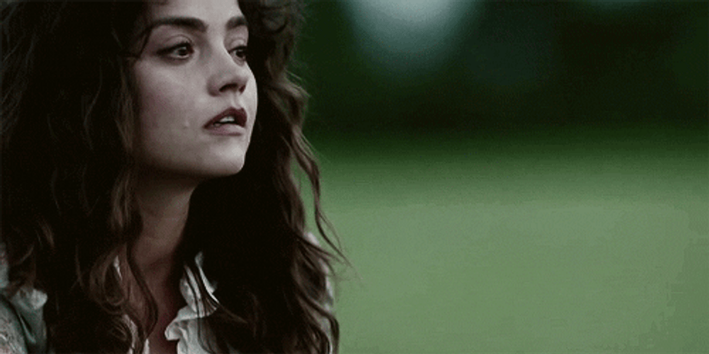 Jenna Coleman Looking Somewhere Nothing GIF