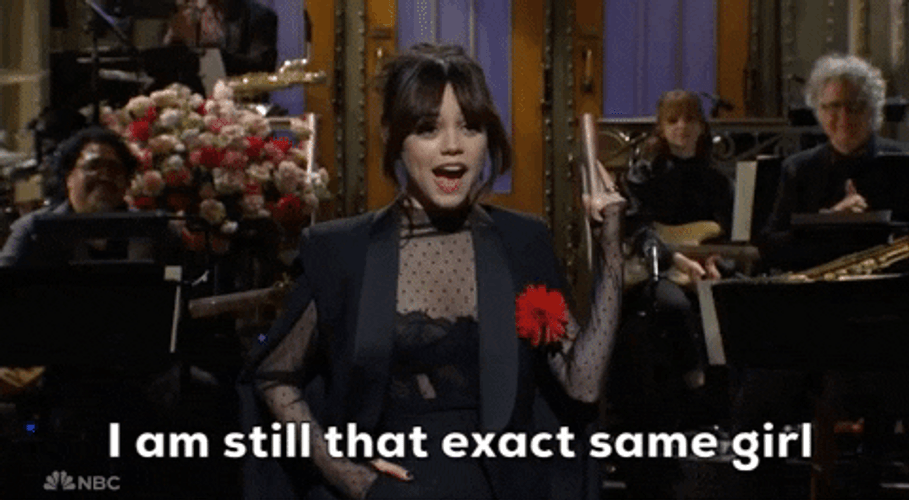 Jenna Ortega I Am That Exact Same Girl GIF