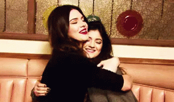 Jenner Sis Love Hug GIF