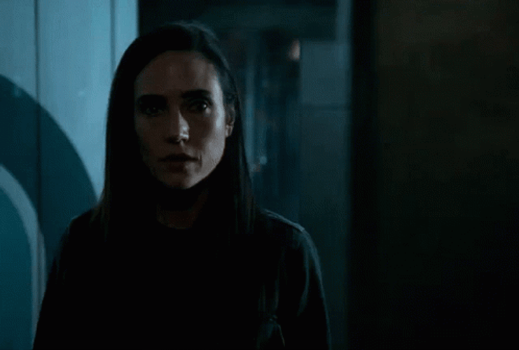 Jennifer Connelly Entering A Dark Room GIF
