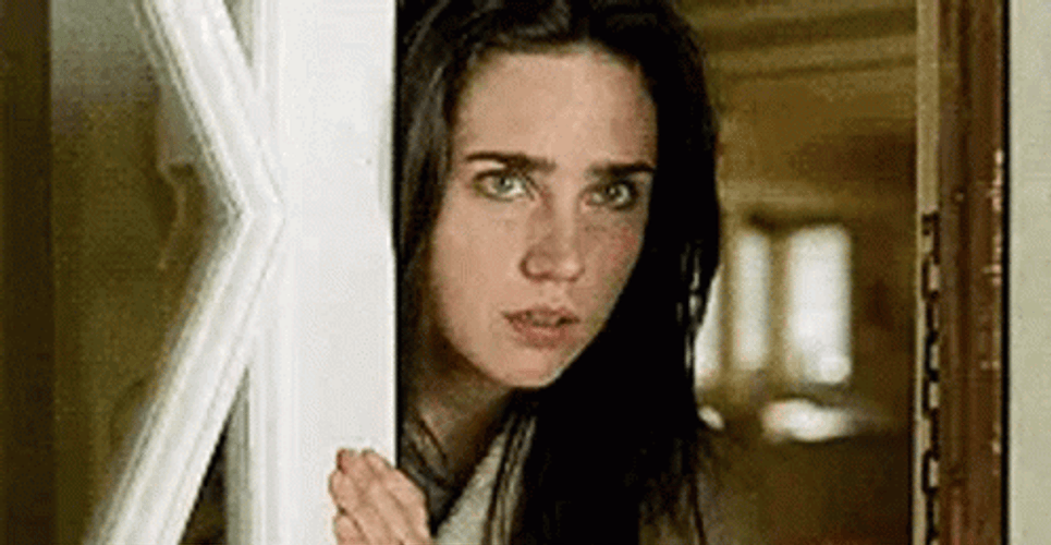 Jennifer Connelly Opening A Door GIF
