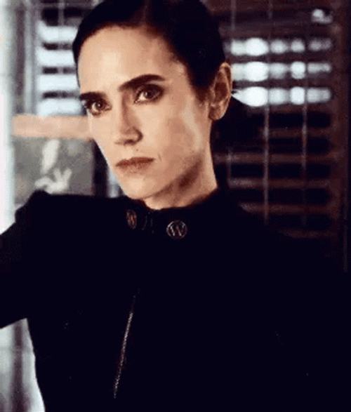 Jennifer Connelly Serious Stare GIF