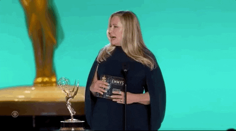 Jennifer Coolidge At Emmys Awards GIF