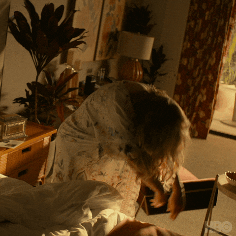 Jennifer Coolidge Doing Shoulder Roll GIF