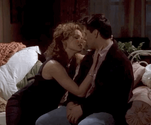 Jennifer Grey Falling Asleep GIF