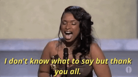 Jennifer Hudson Thank You All GIF