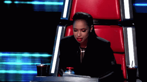 Jennifer Hudson Throwing Papers GIF